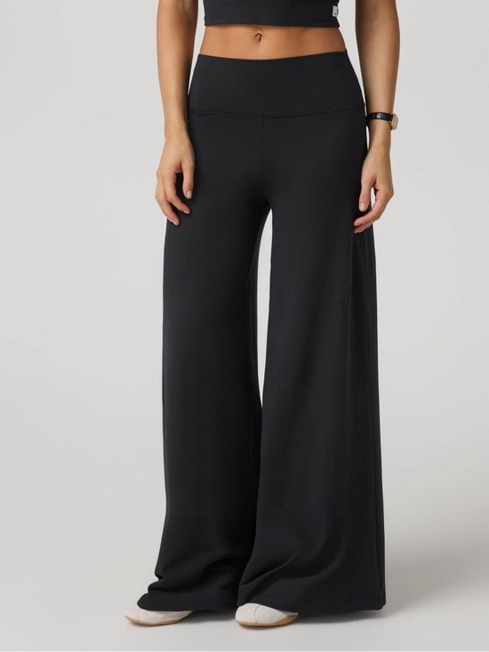 Vuori Pants - Vuori Black Halo Easy Wide-Leg Pants — Size XS